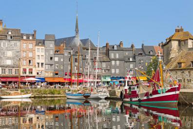 Wunderschön: Das alte Hafenbecken (französisch: vieux Bassin) von Honfleur