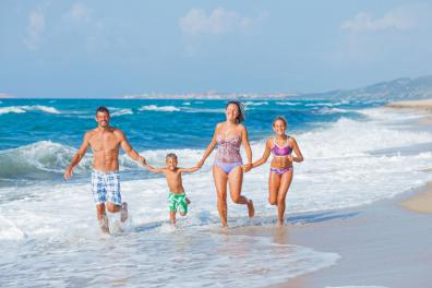 Familienurlaub an den Stränden der Normandie