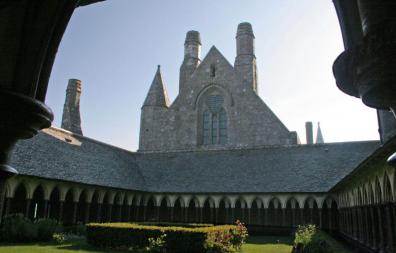 La Merveille - der Kreuzgang auf dem Mont Saint Michel