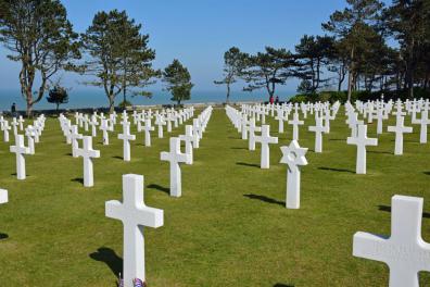 Amerikanischer Soldatenfriedhof in Colleville-sur-Mer