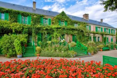 Monets Haus in Giverny in der Normandie